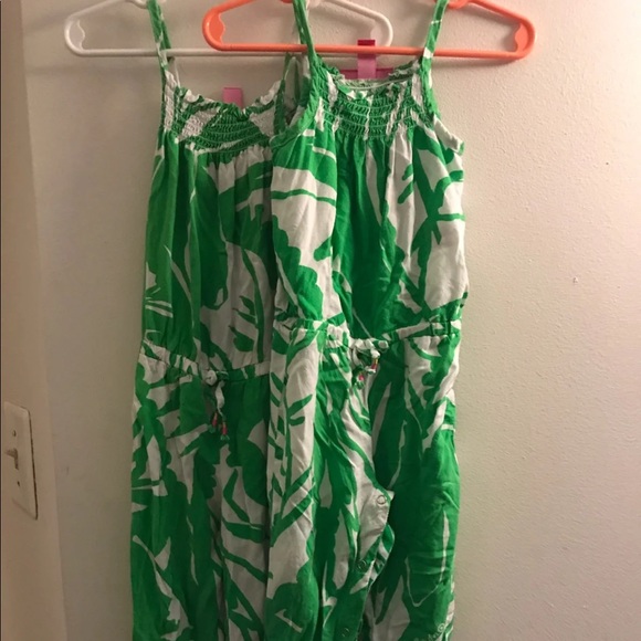 lilly pulitzer for target green boom boom romper - Picture 3 of 6